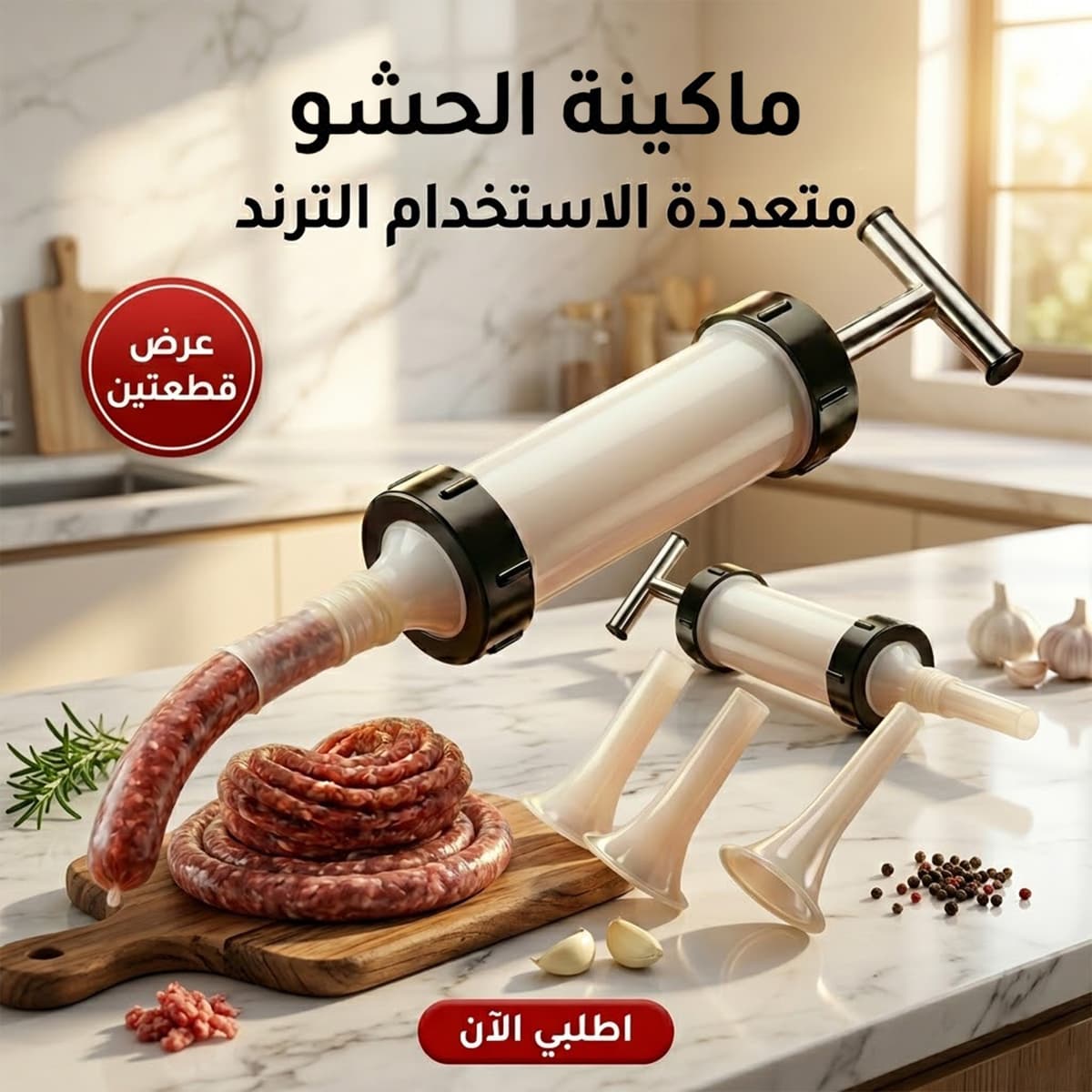 عرض قطعتين ماكينة الحشو متعددة الاستخدام الترند