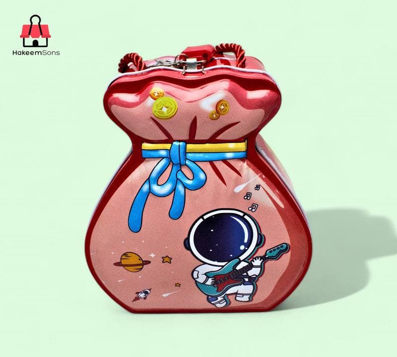 Metal piggy bank, various shapes