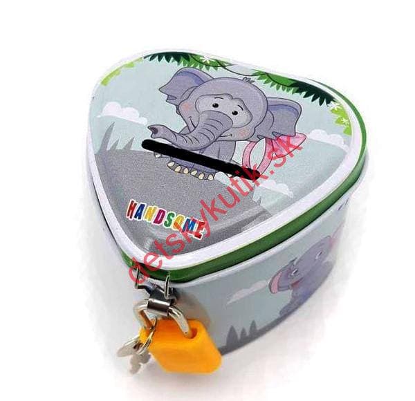 metal piggy bank
