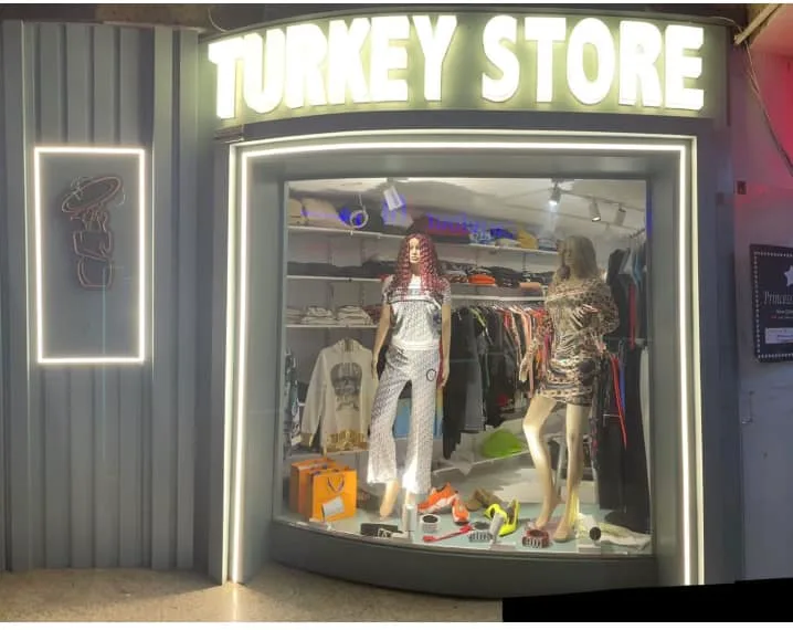 Turkish clothing in Alexandria, Turkey clothing store