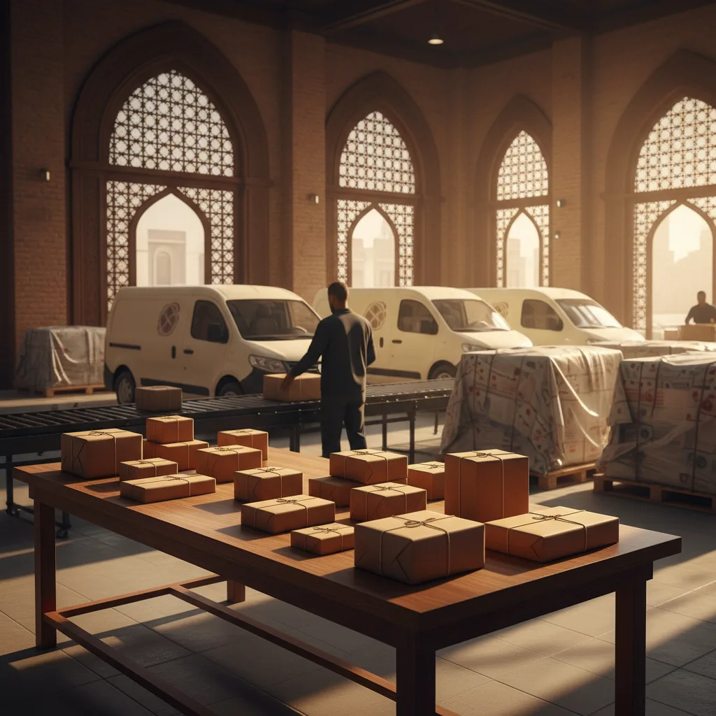 Alibaba Shipping Company, inside and outside Mansoura