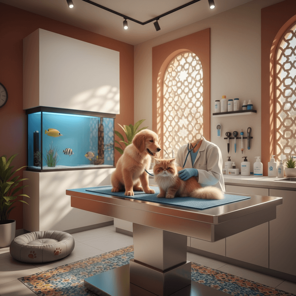 Pet rest العيادة البيطرية