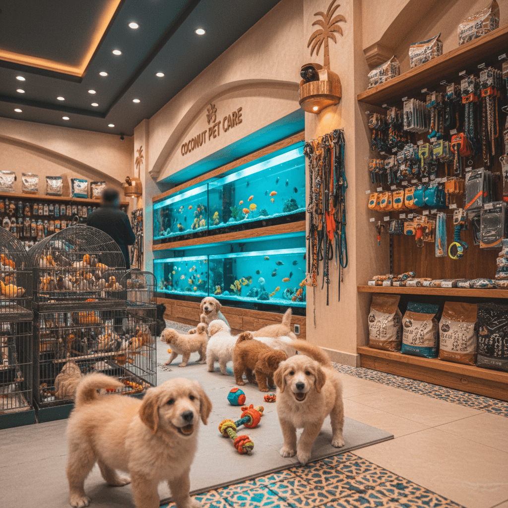 Coconut pet care