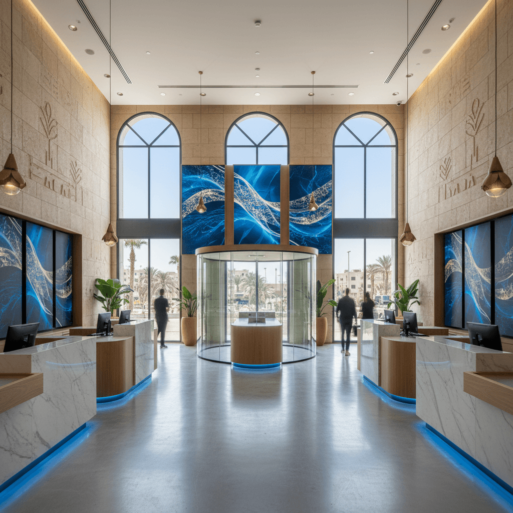 Cairo Bank branch east of the Nile