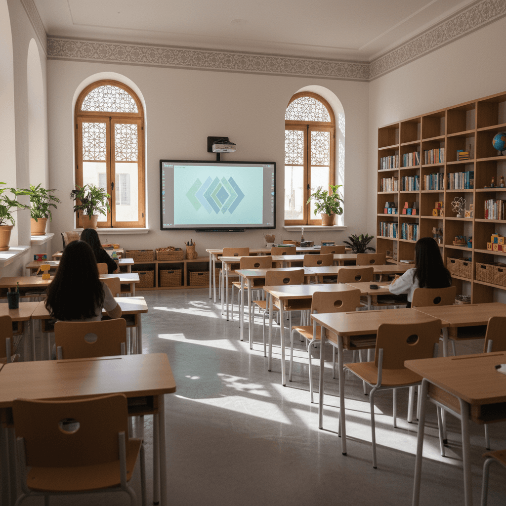Institute of primary, secondary and preparatory for girls and readings