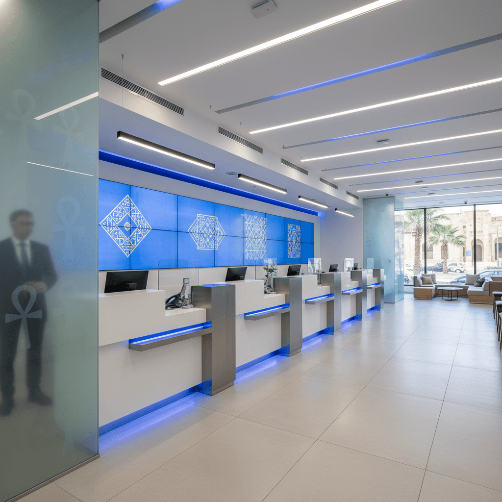 Bank branch Qalioub