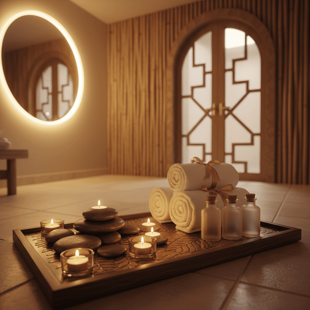 Golden spa