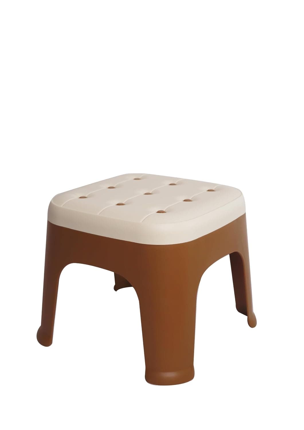 El Watania Prime Classic Small Chair Brown * White - 1